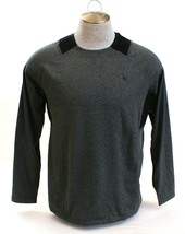 Spyder Active Gray &amp; Black Pullover Long Sleeve Shirt Men&#39;s NWT - £54.25 GBP
