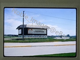 1973 Lakewood Homes Development Sign Burnside Richton Park IL Kodachrome Slide - £3.56 GBP