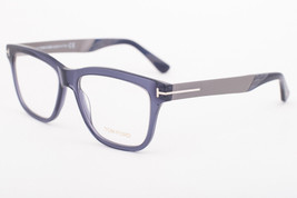 Tom Ford 5372 090 Clear Blue Eyeglasses TF5372 090 54mm - $217.55