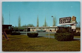 Hagerstown MD Chanticleer Court Route 40 Dual Highway Maryland Postcard E39 - $6.95