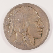 1915-S 5C Buffalo Nickel in Very Good VG Condition, Natural Color - $59.69