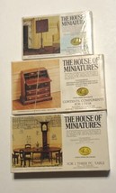X-Acto House of Miniatures Dollhouse Furniture Lot 40021 40006 40042 - £30.86 GBP