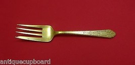 Mary II Vermeil by Lunt Sterling Silver Salad Fork 6" - $98.01