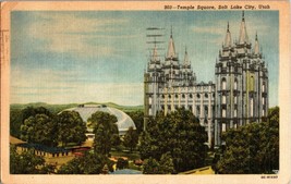 903 - Temple Square Salt Lake City Utah - Used - Postmark 1959 - £3.43 GBP