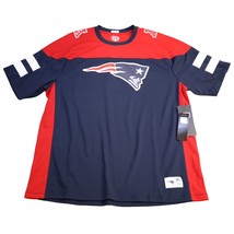 OTS NFL New England Patriots Jersey Mens XXL Lightweight Casual Football NWT - £21.37 GBP