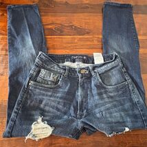 Niquel Jeans Women's Distressed Skinny Blue Denim Jeans Size 28 waist - $16.63