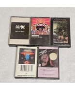 VTG Classic Rock Cassette Lot AC/DC Jimi Hendrix Fleetwood Mac Boston Bo... - €49,49 EUR
