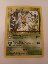 Pokemon 1999 Base Set 2 Beedrill 21/130 NM Single Trading Card - £6.24 GBP