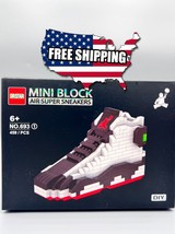 Shoe Mini Building Block Sport Basketball Shoes | Sneakers Building Bricks - £20.75 GBP