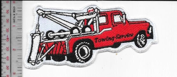 Vintage Trucking Towing Service Earlier Towing Truck Patch - $10.99