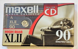 Maxell XL II 90 Blank Cassette Tapes High Bias~NEW Factory Sealed - $30.86