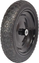 Flat Free Wheelbarrow Tire &amp; Wheel &amp; Adapter Kit for 3/4 14&quot;x4&quot; axle NEW - $91.98