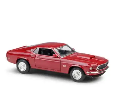 Play About 19CM 1/24 Scale Metal Alloy ClAic Car Diecast Model 1969 Ford Mustang - £44.64 GBP