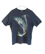Polo Ralph Lauren Shirt Fishing Marlin Swordfish RL 67 Sportsman Vintage... - £109.82 GBP