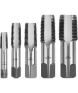 The Horusdy 5-Piece Npt Pipe Tap Set Comes In Sizes 1/8&quot;, 1/4&quot;, 3/8&quot;,, A... - £26.59 GBP