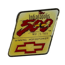 Chevy 1989 Indianapolis Indy 500 Brickyard IndyCar Race Car Lapel Pin Pi... - $7.95