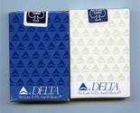  2 Delta Airlines Sealed Decks of Playing Cards We Love to Fly and It Shows - £10.89 GBP