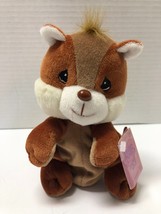 Precious Moments NEW Tender Tails CHIPMUNK 6"  Plush Vintage Figure Toy - £3.89 GBP
