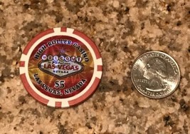 Las Vegas High Roller Casino Souvenir Chip Magnet NWOT - $6.93