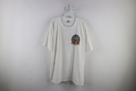 Vintage 90s Mens XL Mohican Trail 100 Mile Run Short Sleeve T-Shirt White USA - £31.80 GBP