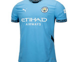 Puma Manchester City 24/25 Authentic Home Jersey Men&#39;s Soccer T-Shirts 7... - $197.91