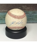 Mike Montgomery Signed Autographed Game Used Baseball  Eastern League MI... - £39.06 GBP