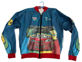 Jeff Gordon Vintage TYVEK Light Weight Graphic Jacket Dupont #24 Men&#39;s X... - €65,47 EUR