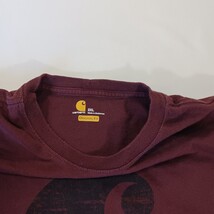 Carhartt Original Fit Men's Red Graphic Logo Short Sleeve T-Shirt Size 2XL image 4