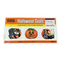 Vintage Eureka Rare Halloween Stickers Seals Unused 36 Cat Ghost Witch P... - $838.79 MXN