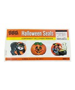 Vintage Eureka Rare Halloween Stickers Seals Unused 36 Cat Ghost Witch P... - £35.35 GBP