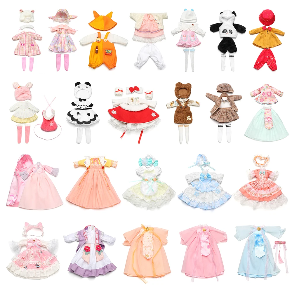 1/6 BJD Doll Clothes Suit Lace Lolita Princess Dress Student Uniform Fairy Skirt - £6.95 GBP+
