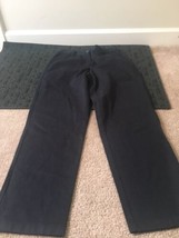 L.L. Bean Women&#39;s Blackish Bluish Casual Pants Zip &amp; Button Pockets Size 6 - $28.13