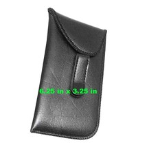 New Glasses Pocket Clip Shirt Pocket Glasses Case With Flap Soft Eyeglass Case - $7.89+