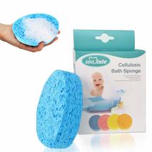 An item in the Baby category: Sevi Baby Cellulose Bath Sponge,100% All Natural Pure Baby Bath Sponge, Biodegra