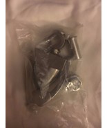 NEW SATIN NICKLE DOOR KNOCKER and PEEP HOLE - $23.15