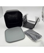 Tupperware Memory Mates Recipe Photo Box 11 Cup 1620-1 Black Gray New Vi... - $23.32 CAD