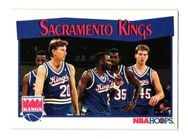 1991-92 Hoops #296 Sacramento Kings Sacramento Kings - £1.57 GBP