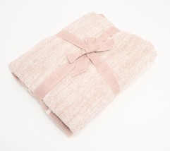 Barefoot Dreams 45&quot; x 60&quot; CozyChic Heather Block Stripe Blanket in - £152.86 GBP