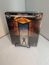 Captain Marvel Steelbook (4K UHD+Blu-ray+Digital) Brand NEW- Box S&amp;H w/Tracking - £31.80 GBP