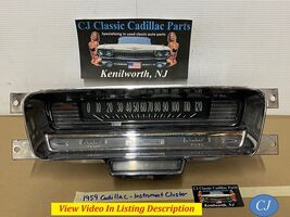 OEM 59 Cadillac DASH INSTRUMENT CLUSTER SPEEDOMETER TRIPOMETER FUEL TEMP... - $593.99