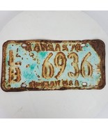 Vintage 1970 Kansas Plate Midway USA LB6936 For Crafting - $204.20 MXN