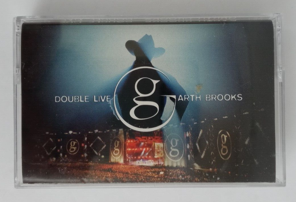 Garth Brooks Double Live Cassette Tape Cassette Two - $3.95
