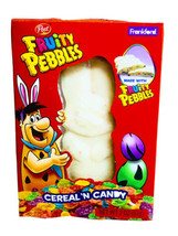 Cereal and Candy Bunny made With Fruity Pebbles:2 oz/57 gm By Frankford - £12.53 GBP