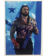 Roman Reigns Signed Autographed WWE Glossy 4x6 Photo - $399.14 MXN