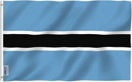 Anley Fly Breeze 3x5 Feet Botswana Flags - Botswanan Flags Polyester - £6.30 GBP