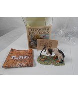Lowell Davis &quot;Comfy?&quot; Figurine Dog Frog Toad Schmid Foxfire Farm Hound dog - £33.02 GBP