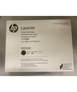 Genuine HP 55X CE255X CE255XC Toner Cartridge Black High Yield New In Box - $120.94