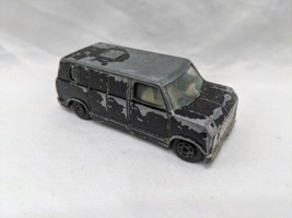 Vintage Yatming Black Van No 1501 Toy Car 2 3/4&quot; - £7.73 GBP