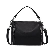Genuine Leather Handbag Tote Designers Women Crossbody Shoulder Bag Female Bucke - £27.67 GBP