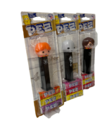 Harry Potter Pez Dispenser And Candy Harry Potter Ron Weasley &amp; Voldemor... - $275.21 MXN